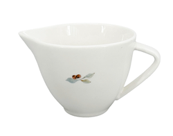 Porcelánová mléčenka Berries 150ml, zelená/červená