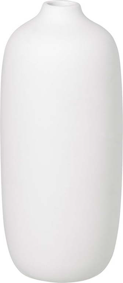 Bílá keramická váza (výška 18 cm) Ceola – Blomus