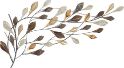 Bílo-hnědá nástěnná dekorace Mauro Ferretti Ramo, šířka 115,5 cm
